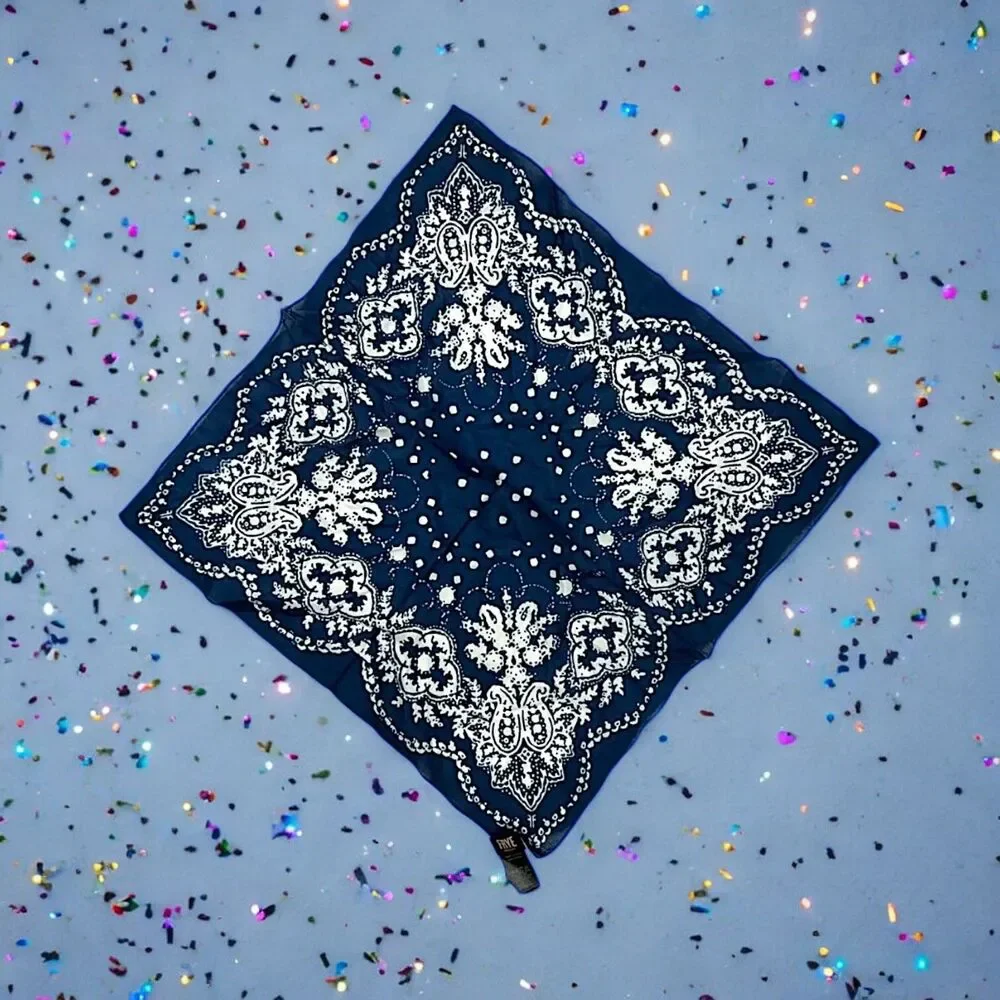 Frye bandana blue